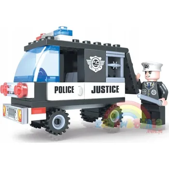 ostatní stavebnice Dromedár 23206 stavebnice policejní auto