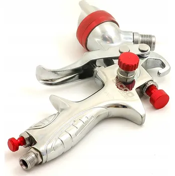 Stříkací pistole LAKOVACÍ PISTOLE HVLP TRYSKA 1,4 ČERVENÁ