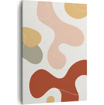 Obraz Obraz na plátně do obýváku ložnice 50x70 abstrakce obrazy na zeď