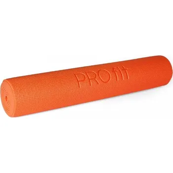 podložka na cvičení Podložka na jógu Profit Slim DK2203 173x61x0,5 cm oranžová