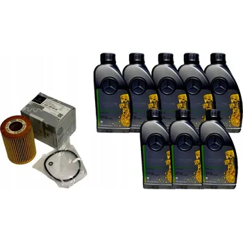 Motorový olej MERCEDES sada pro výměnu oleje 8l + filtr 5W30 OM642