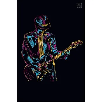 Obraz Cedule Quitar Music Art