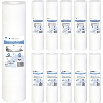 vodní filtr USTM polypropylenová filtrační vložka MORE 5 mikronů 10" PS5