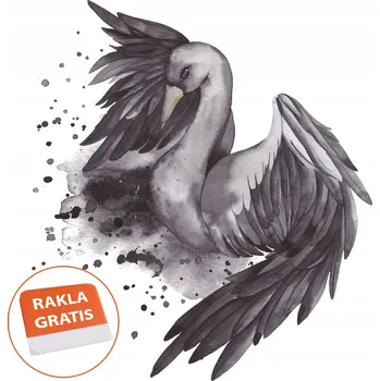 Obraz Naklejka na ścianę do salonu nebo ložnice - labuť