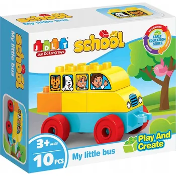 ostatní stavebnice AUTOBUS STAVEBNICE dárek pro předškoláka DUPL-3341