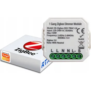 vypínač RTX ZigBee TUYA Stmívač do Instalační Krabice