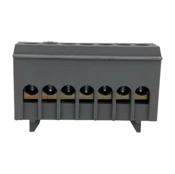 svorka Mostík NKSZ -7 vstupový izolovaný, sivý