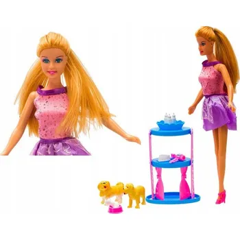 Panenka Panenka Jolie v psím kosmetickém salonu, pejsci doplňky