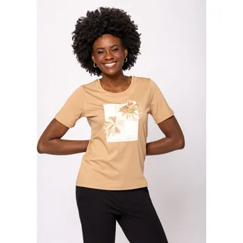 Dámské tričko METSY caramel XL