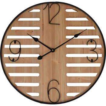 Hodiny Nástěnné hodiny Ewax černé 60 cm