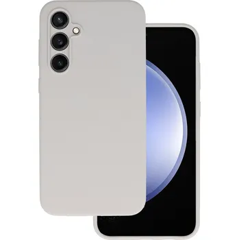 Pouzdro na mobilní telefon Zadní kryt Silicone Lite pro Samsung S25 Ultra titanium