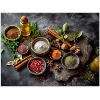 Kuchyňské prkénko Skleněná Ochranná Deska a Krájecí Prkénko | Indukce, Sporák ds-0348