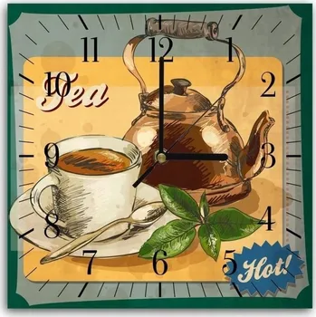 Obraz Obraz s hodinami Most západ slunce 30x30