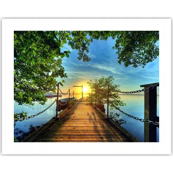 Obraz Obraz plakát na zeď bez rámu 50x40 krajina foto obývák ložnice