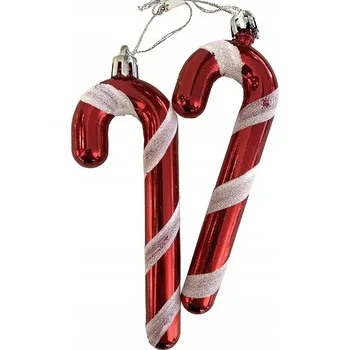 Vánoční dekorace Tvarované Vánoční Baňky Hvězda 12 cm 2 ks