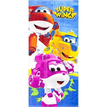 SUPER WINGS Koupelnová osuška bavlna 70x140 CM