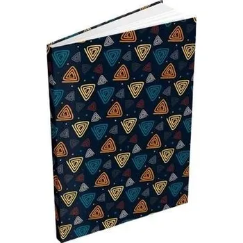 Zápisník Kniha záznamní A5 MFP ZL5104, linkovaná, 100 l., geometrie