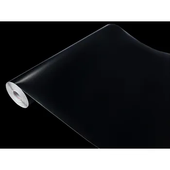Tapeta Dýha Černá Matná Fólie PVC Samolepicí 90 cm Olepovací přední část Kuchyňská