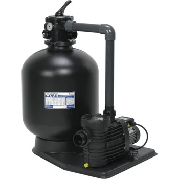 VágnerPool filtrační zařízení Azur KIT 480 9m3/hod na paletě s čerpadlem Bettar