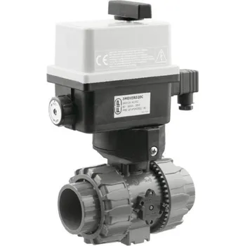 Kulový el. dvoucestný ventil 63 mm, 230 V, FIP – pro solární systémy