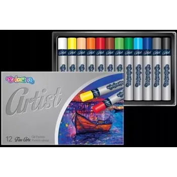 Pastelka OLEJOVÉ PASTELKY 12 BAREV COLORINO ARTIST - 65702PTR