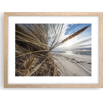 Obraz Obraz plakát v rámu světlý dub do obýváku 40x30 krajina foto na zeď