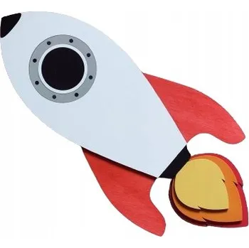 Lampička Noční lampa drevniane.pl bílá