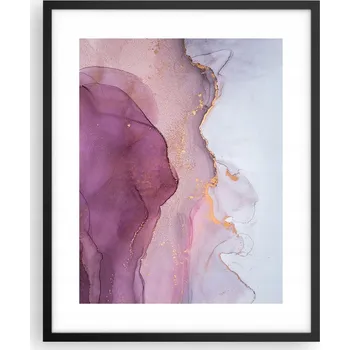 Obraz Obraz plakát na zeď v černém rámu 40x50 abstrakce plakáty do obýváku