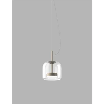 Závěsné LED světlo Vistosi Jube SP 1 P crystal steel