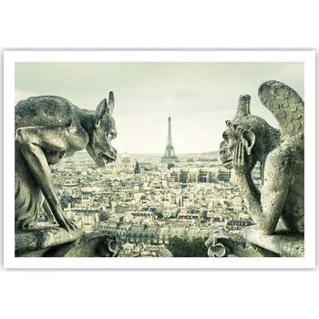 Obraz Plakát na zeď bez rámu 100x70 město obraz plakáty do obývacího pokoje ložnice