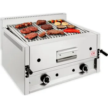 Kuchyňský gril CB srl GRIL LÁVOVÝ STOLNÍ I-80/P - PLYNOVÝ