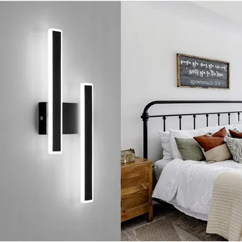 Nástěnné svítidlo Nástěnné svítidlo Riserva černé s integrovaným LED zdrojem 32 W