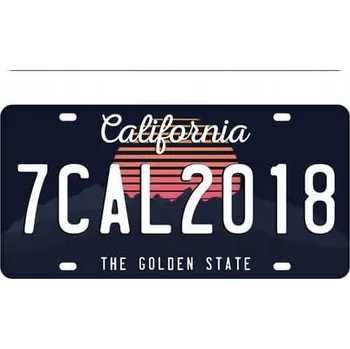Obraz Cedule California - The Gold State 2