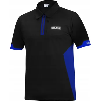 Moto bunda Polokošile Sparco černo-modré vel. XS