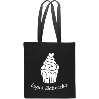 Nákupní taška Nákupní taška PoStar černá bavlna