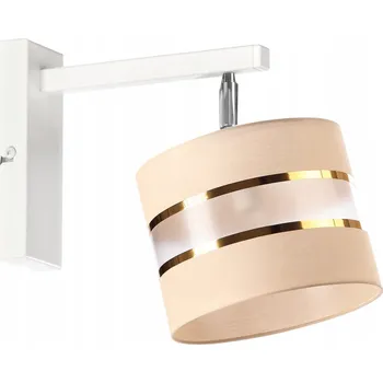 Nástěnné svítidlo Nástěnné Svítidlo Nastavitelné Stínítko Béžové Matné E27 LED