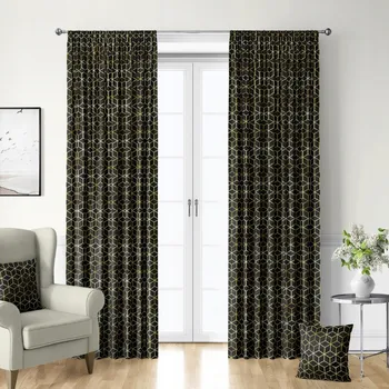 Obraz Závěs polozatemňovací s řasící páskou, na žabky 145 cm x 250 cm