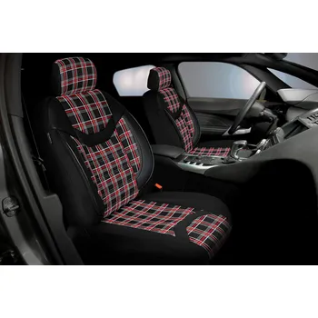 Moto bunda Potahy Islay červené pro Almera Micra Pixo Pulsar Qashqai