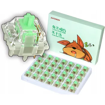 Klávesnice Mechanická klávesnice, mechanické spínače Gateron Baby Kangaroo