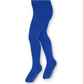 Dětské vlněné punčocháče Steven modré velikosti 80