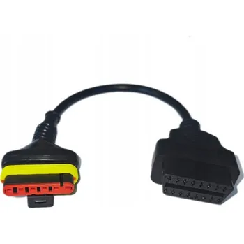 Autoelektronika Diagnostický adaptér / kabel OBD 2 (16 pinů) na 6 pinů pro motocykly Benelli