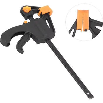 Truhlářská svěrka JEDNORUČNÍ RYCHLOUPÍNACÍ TESAŘSKÁ SVORKA SVĚRKA 195 MM NZ37