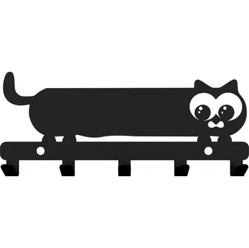 Věšák Šatní ramínko kovový MT3CH černý