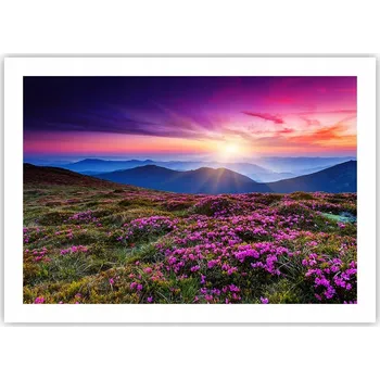 Obraz Plakát bez rámu do obýváku ložnice 70x50 krajina moderní módní obraz