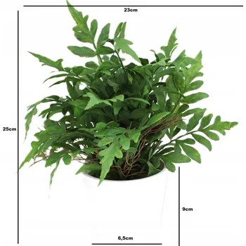umělá květina UMĚLÁ ROSTLINA V KVĚTINÁČI 25 CM