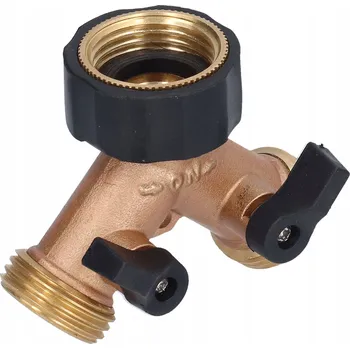 Zahradní hadice 3/4" Rozdělovač hadice 2-cestný ventil Y Kohout