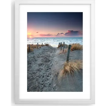 Obraz Obraz plakát v bílém rámu do obýváku 30x40 krajina plakáty na zeď