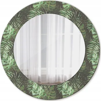 Zrcadlo Zrcadlo na zeď do obýváku Tropické listy 50