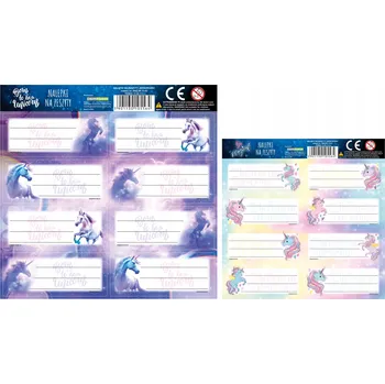 samolepka Samolepky na zápisník s jednorožcem 15 Derform