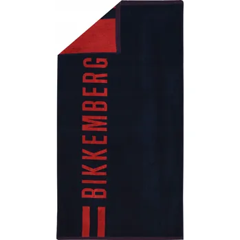 BIKKEMBERGS - PLÁŽOVÁ OSUŠKA - BKK3MTW01 NAVY velká koupací osuška